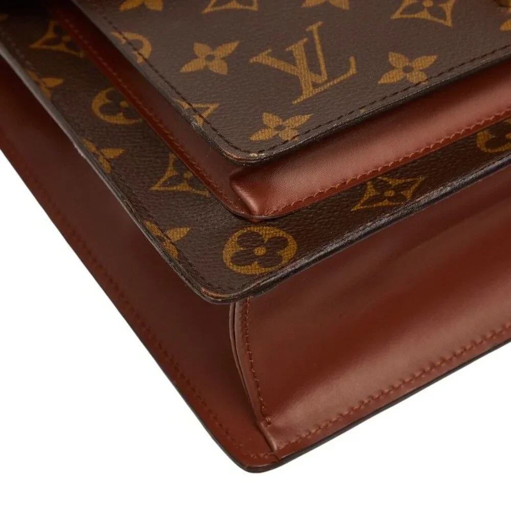 Louis Vuitton Monogram Monceau 2-Way Shoulder Bag Brown - Picture 5 of 10